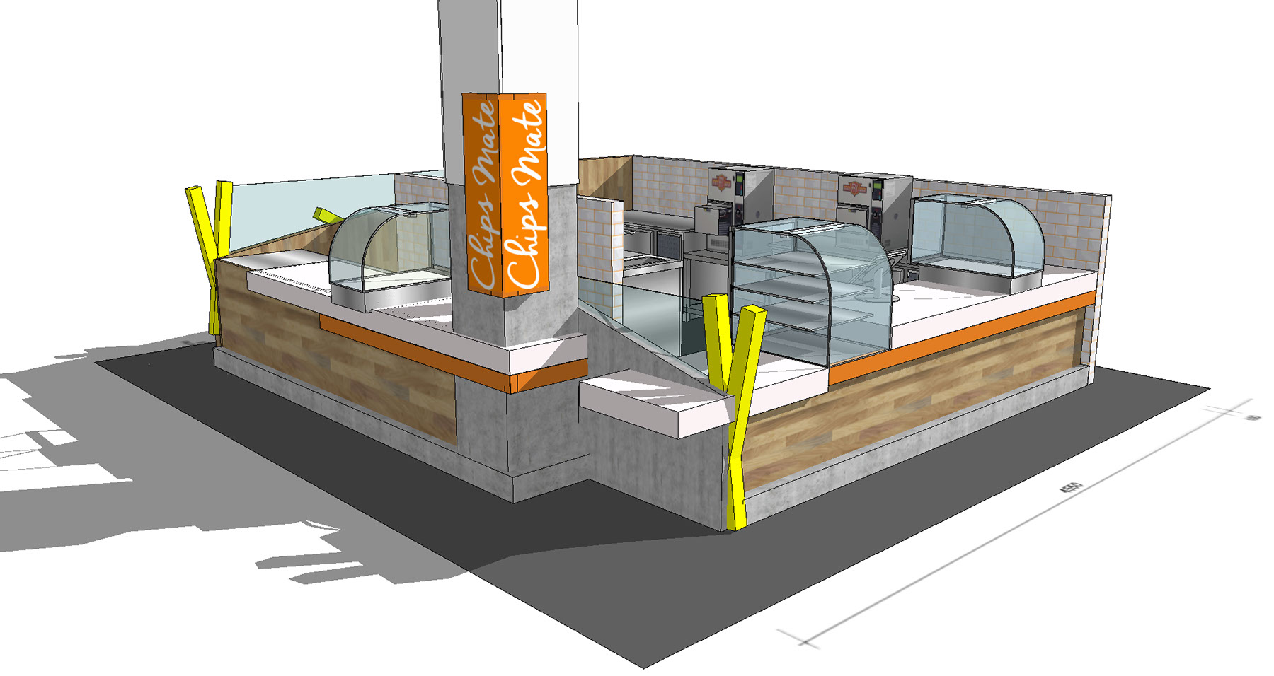 brand development, retail design, juice bar store design, kiosk design