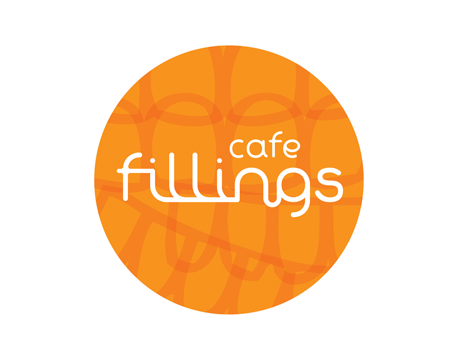 cafe logo design for Fillings Cafe