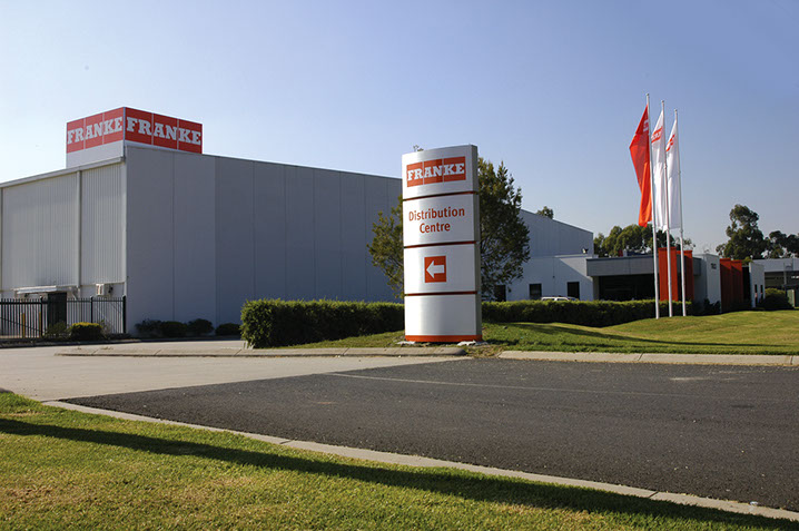 Signage for franke Australia