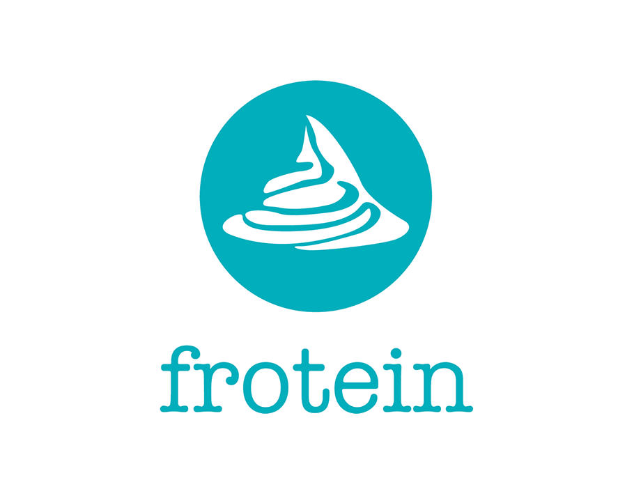 logo design for Frotein yoghurt