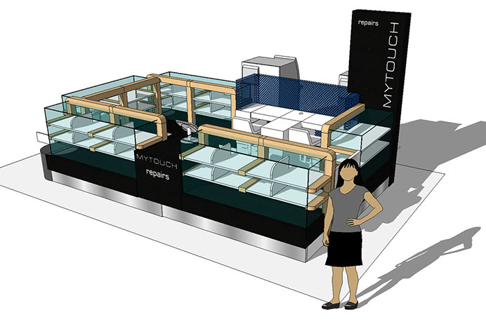 store design, kiosk design