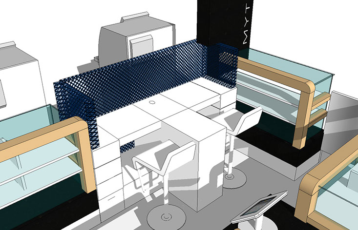 store design, kiosk design