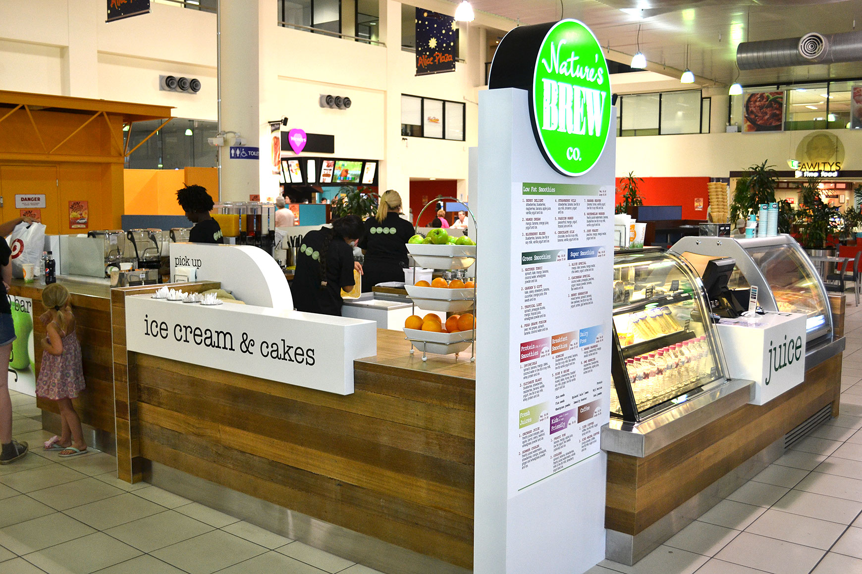 Logo design Boost Juice Bars