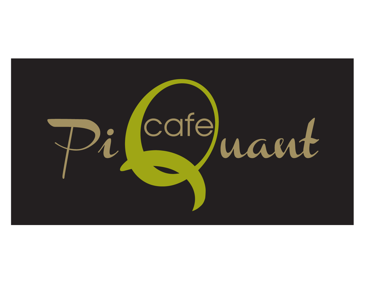 brand design for Piquant Cafe