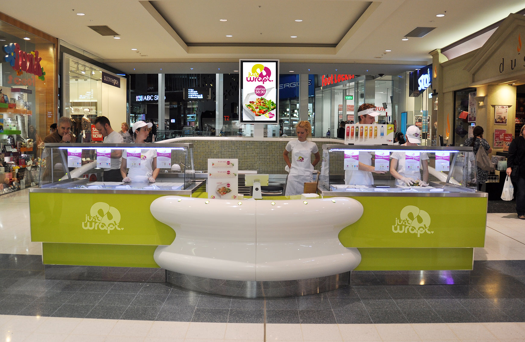 Logo design Boost Juice Bars