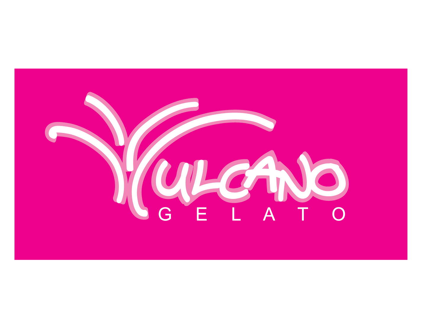 Logo design for Vulcano Gelato