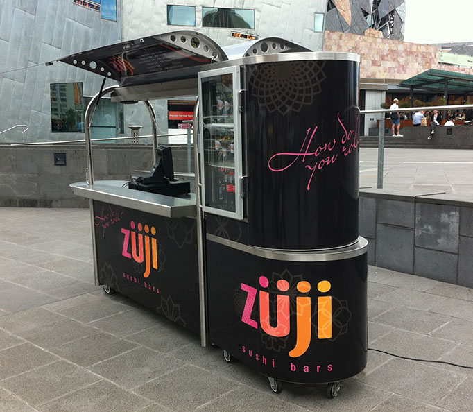 logo designed for Zuji Sushi bars