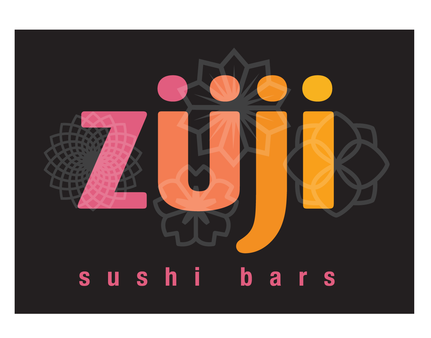 logo designed for Zuji Sushi bars